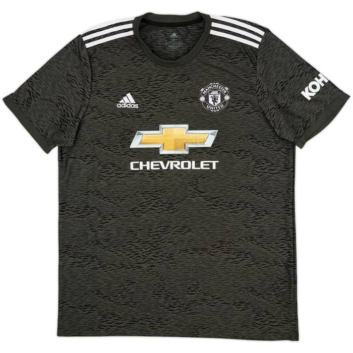 2020-21 Manchester United Away Shirt B.Fernandes #18 - 7/10 - (XL)