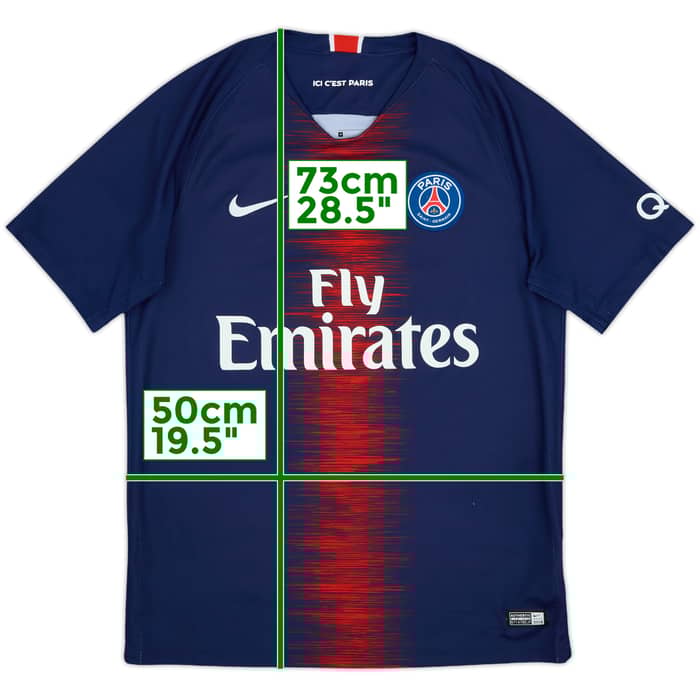2018-19 Paris Saint-Germain Home Shirt - 5/10 - (M)