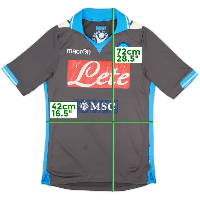 2011-12 Napoli Away Shirt - 6/10 - (S)