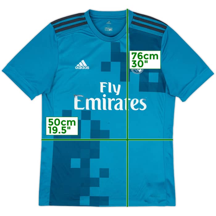 2017-18 Real Madrid Third Shirt - 4/10 - (M)