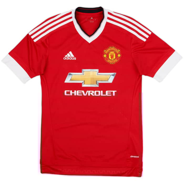 2015-16 Manchester United Home Shirt Rooney #10 - 7/10 - (XS)