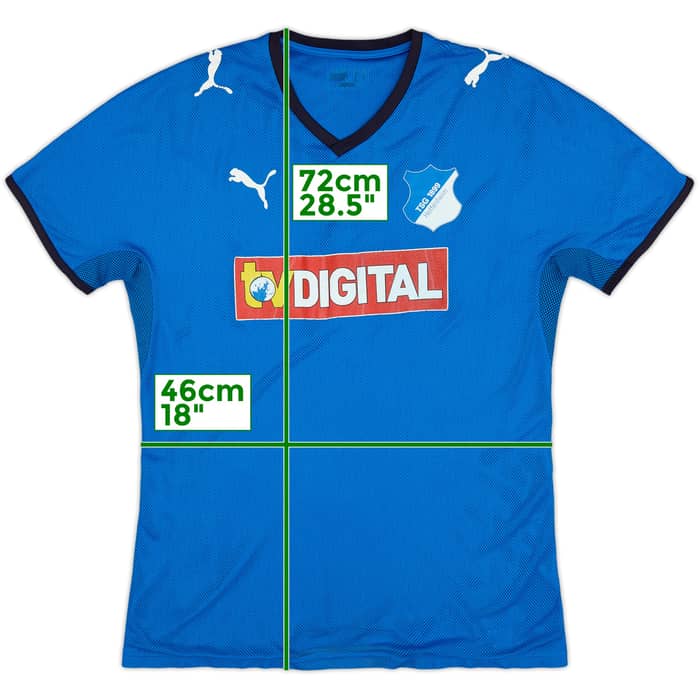 2008-09 TSG Hoffenheim Authentic Home Shirt - 5/10 - (S)
