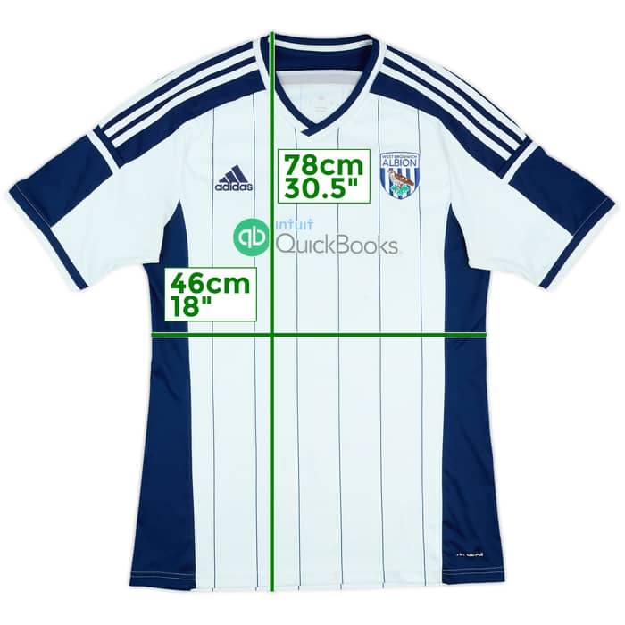 2014-15 West Brom Home Shirt Brunt #11 - 6/10 - (L)