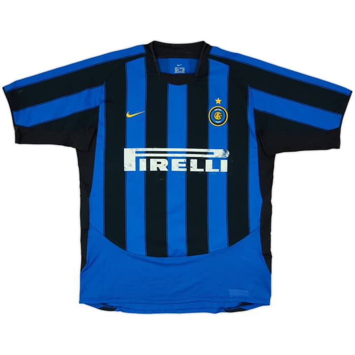 2003-04 Inter Milan Home Shirt - 4/10 - (L)