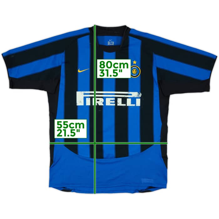 2003-04 Inter Milan Home Shirt - 4/10 - (L)