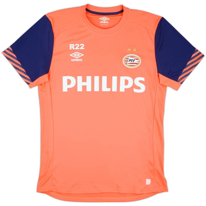 2015-16 PSV Umbro Reserves Player Issue Training Shirt #22 - 8/10 - (M)