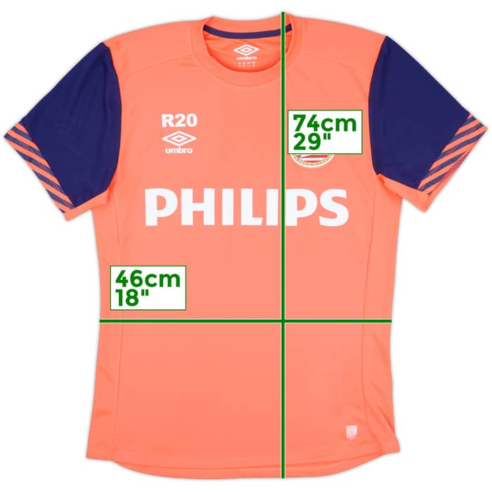 2015-16 PSV Reserves Player Issue Umbro Training Shirt #20 - 8/10 - (M)
