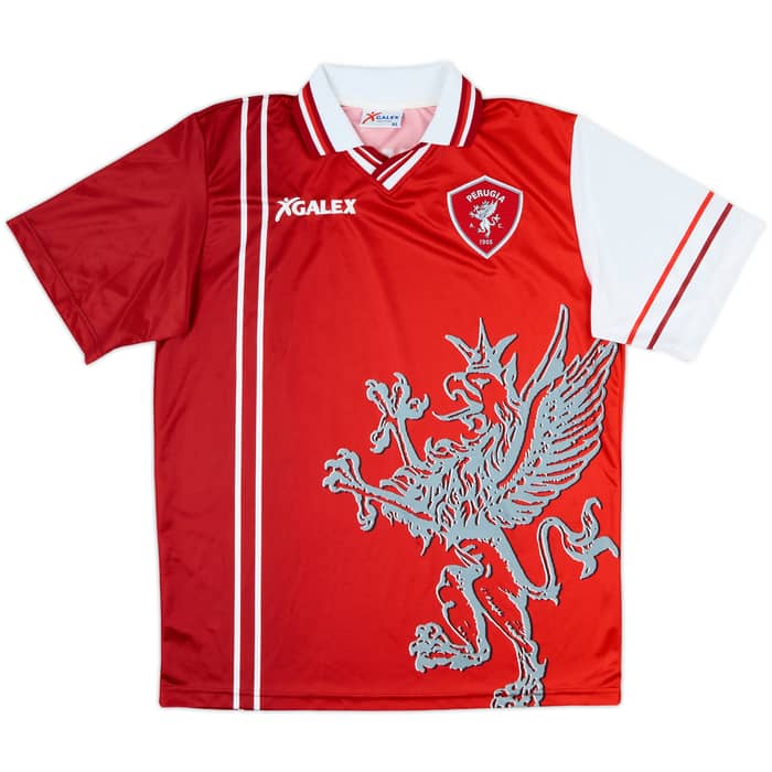 1998-99 Perugia Home Shirt Nakata #7 - 10/10 - (XL)