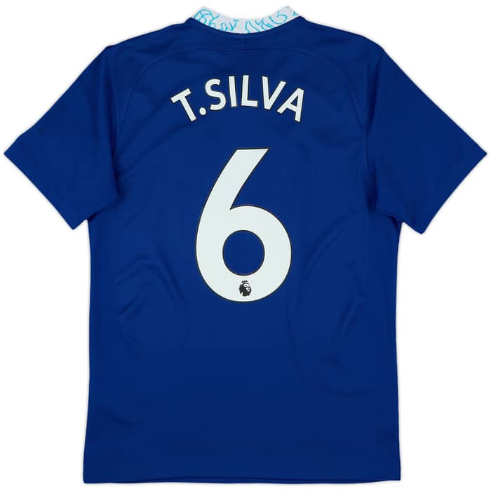 2022-23 Chelsea Home Shirt T.Silva #6 - 9/10 - (S)