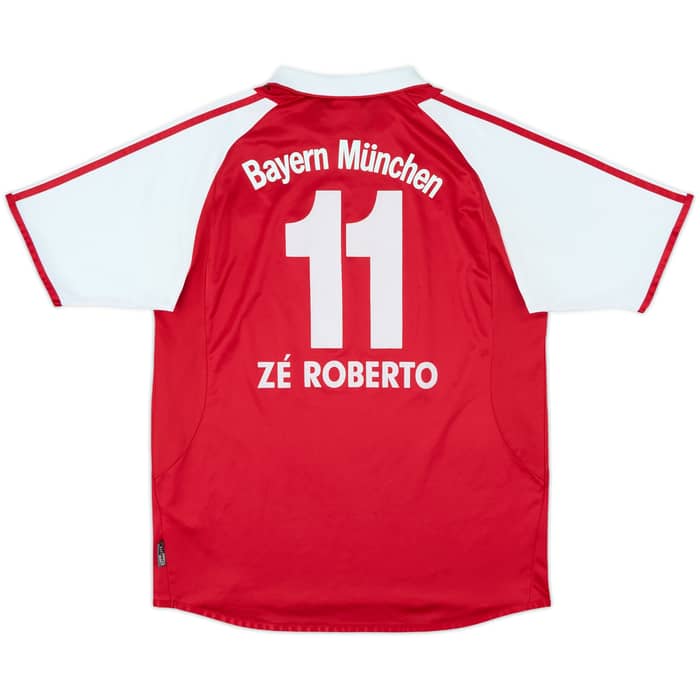 2003-04 Bayern Munich Home Shirt Ze Roberto #11 - 7/10 - (XL.Boys)