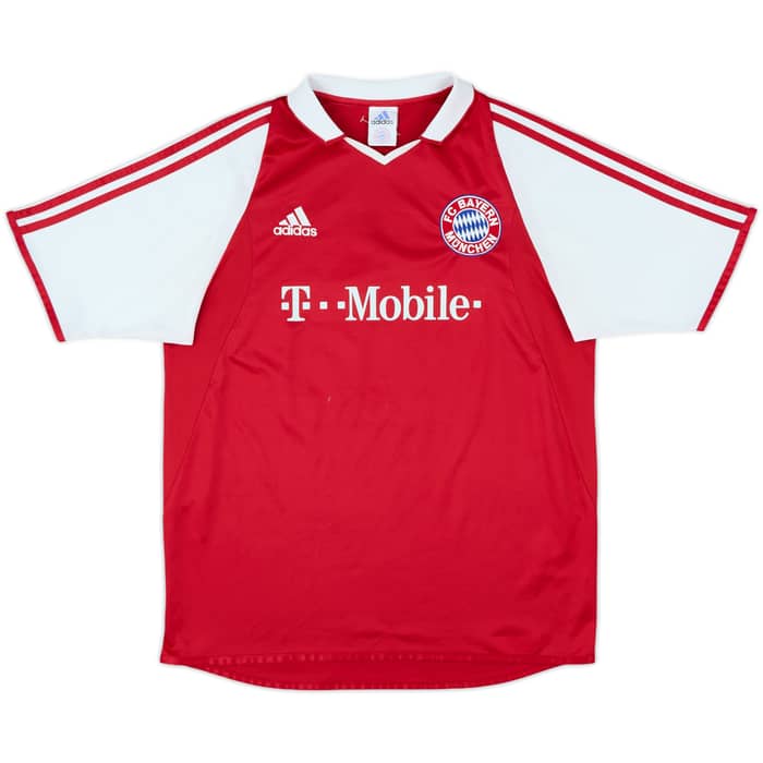 2003-04 Bayern Munich Home Shirt Ze Roberto #11 - 7/10 - (XL.Boys)