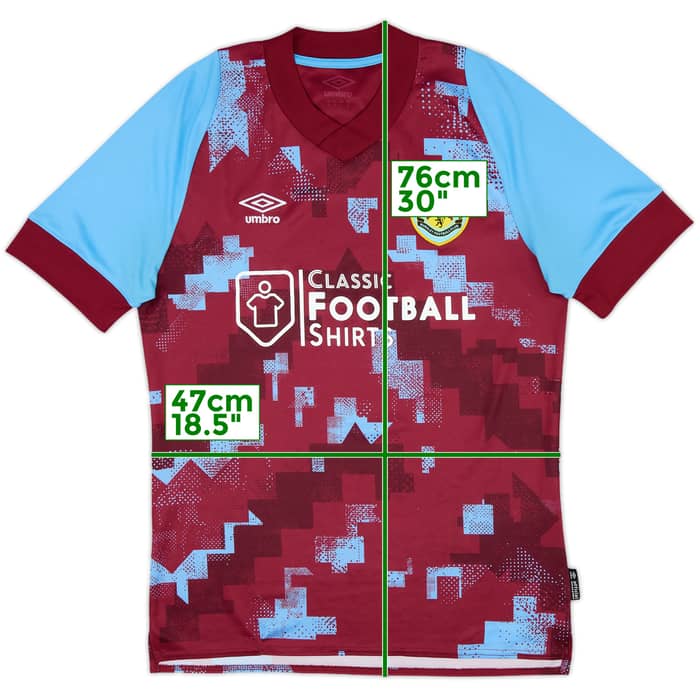 2022-23 Burnley Home Shirt - 10/10 - (M)