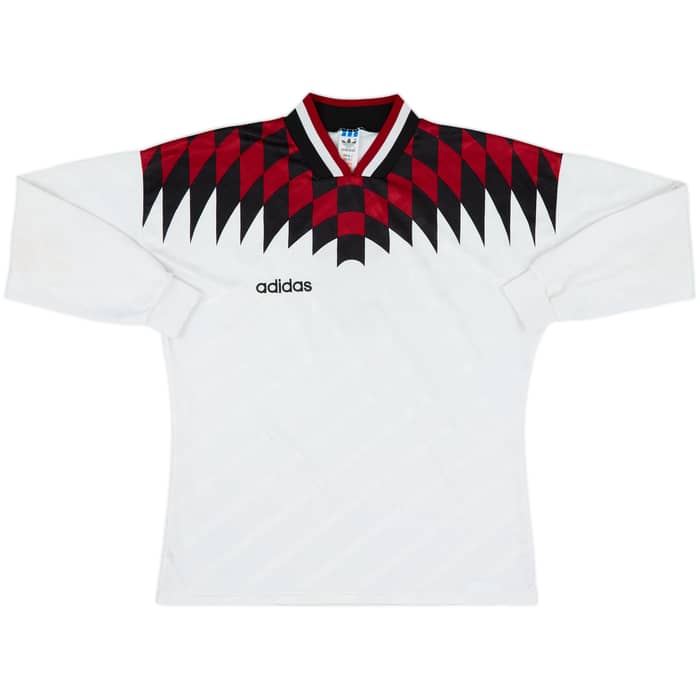 1994-95 adidas Template L/S Shirt #9 - 8/10 - (L)