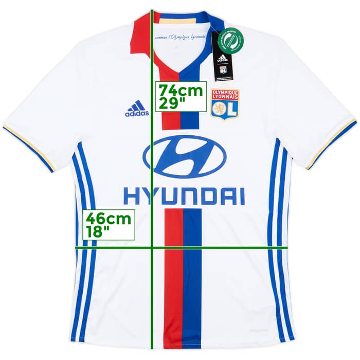 2016-17 Lyon Home Shirt (S)