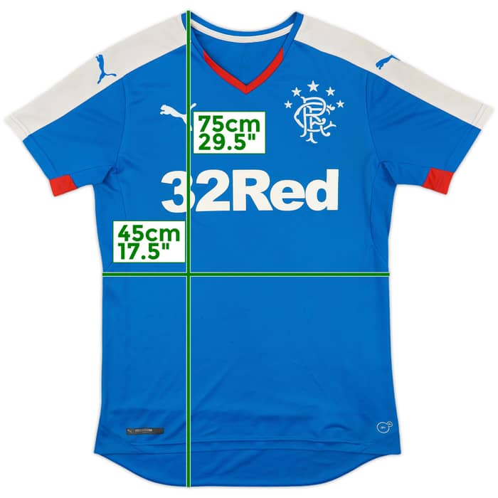 2015-16 Rangers Home Shirt - 6/10 - (S)