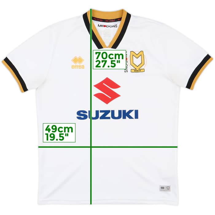 2020-21 MK Dons Home Shirt - 7/10 - (S)