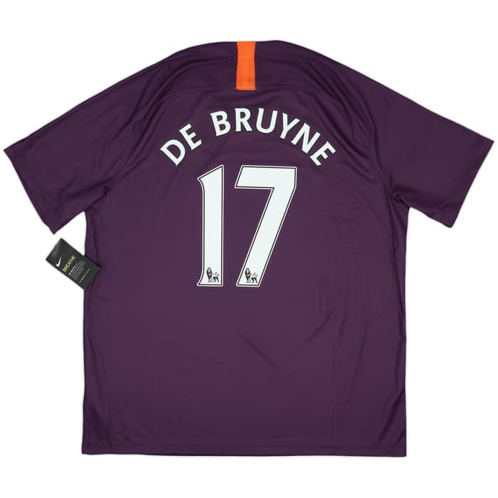 2018-19 Manchester City Third Shirt De Bruyne #17 (XL)