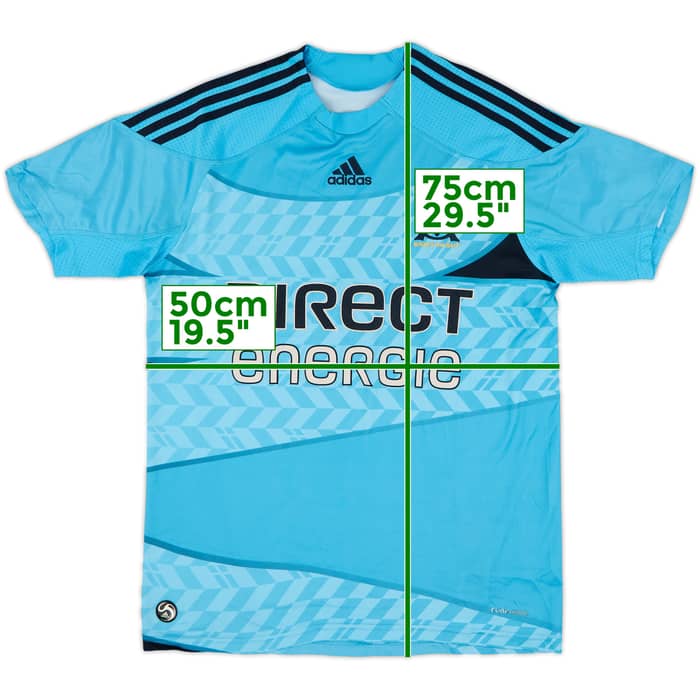 2009-10 Olympique Marseille Away Shirt - 9/10 - (XL.Boys)