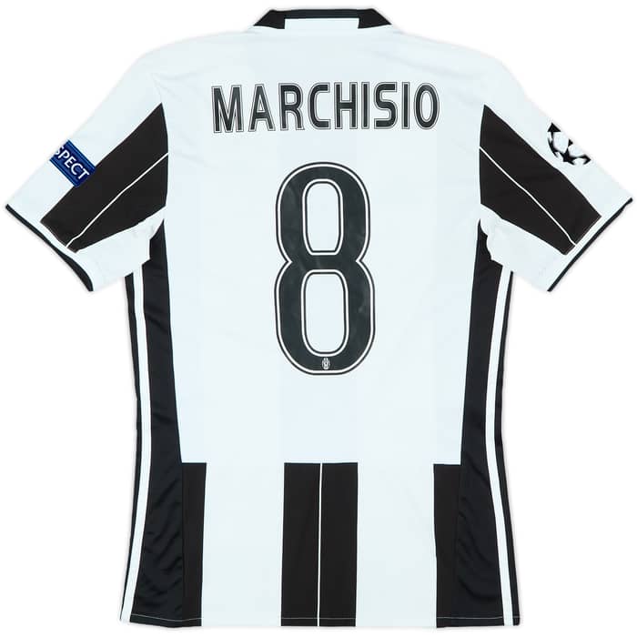 2016-17 Juventus Home Shirt Marchisio #8 - 7/10 - (S)