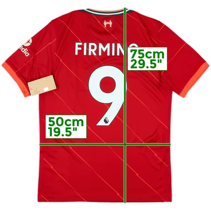 2021-22 Liverpool Home Shirt Firmino #9 (M)