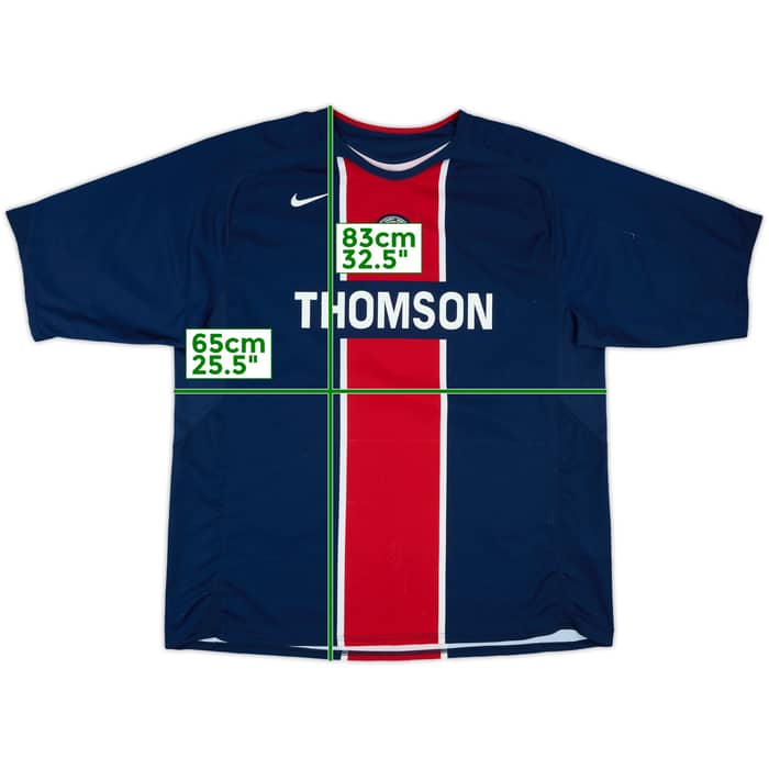 2005-06 Paris Saint-Germain Home Shirt - 8/10 - (XXL)