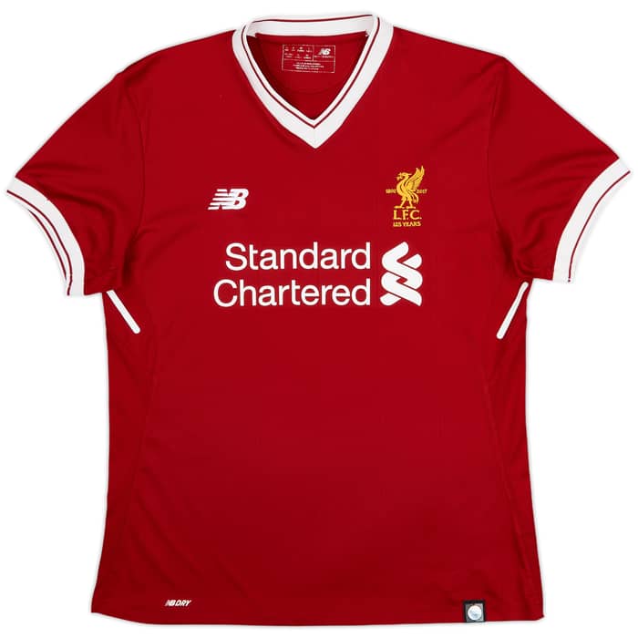2017-18 Liverpool 125 Years Home Shirt - 7/10 - (Women's L)