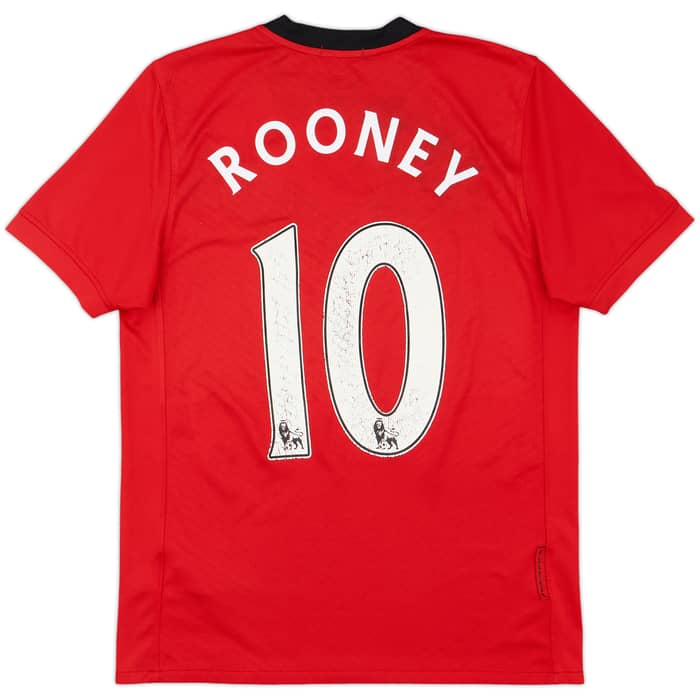 2009-10 Manchester United Home Shirt Rooney #10 - 5/10 - (S)