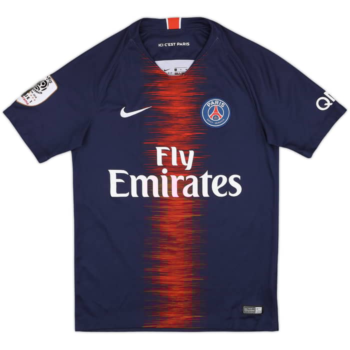 2018-19 Paris Saint-Germain Home Shirt Verratti #6 - 9/10 - (S)