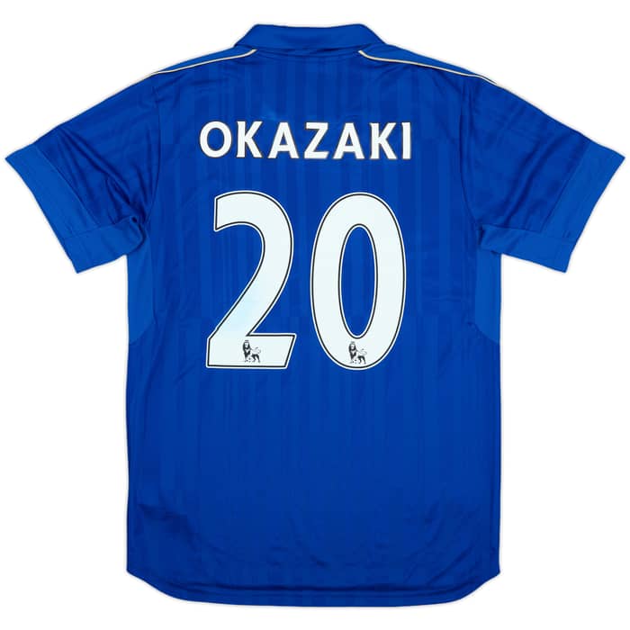 2016-17 Leicester Home Shirt Okazaki #20 (L)