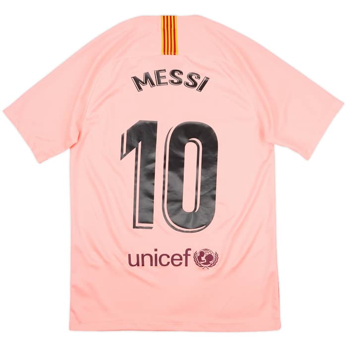 2018-19 Barcelona Third Shirt Messi #10 - 9/10 - (S)