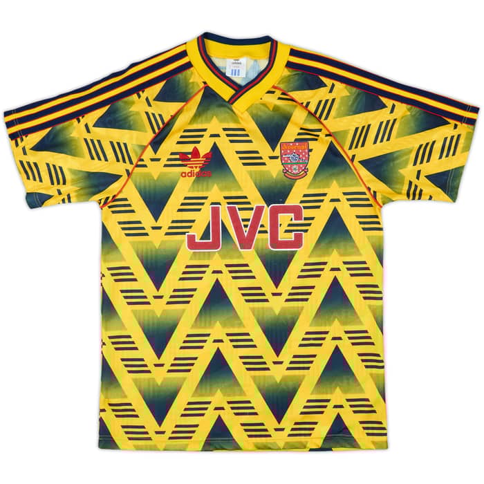1991-93 Arsenal Away Shirt - 9/10 - (S)