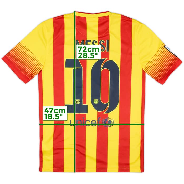 2013-15 Barcelona Away Shirt Messi #10 - 10/10 - (S)