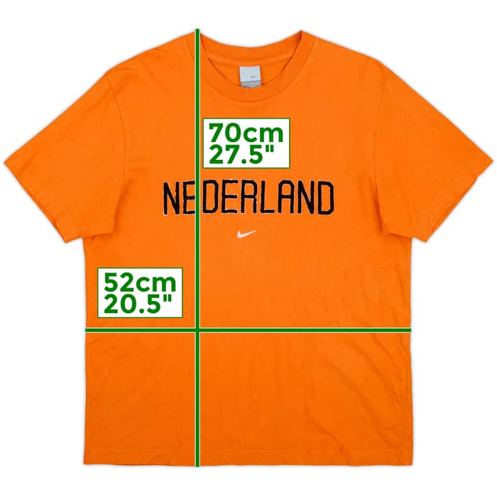 2006-07 Netherlands Nike Cotton Tee - 5/10 - (L)