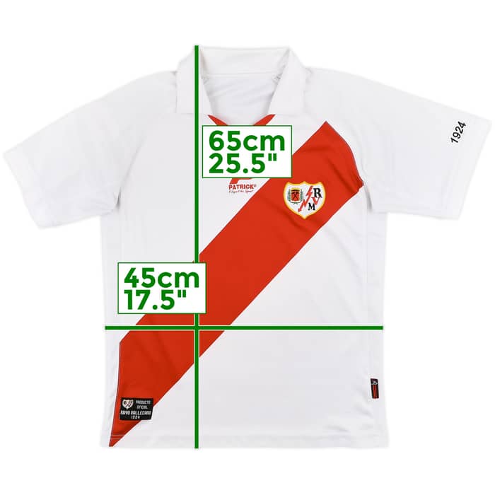 2010-11 Rayo Vallecano Home Shirt - 8/10 - (XL.Boys)