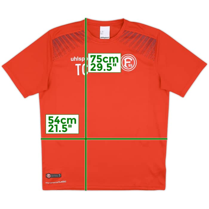 2017-18 Fortuna Dusseldorf Uhlsport Staff Issue Training Shirt TC - 9/10 - (L)