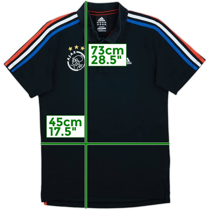 2013-14 Ajax adidas Polo Shirt - 8/10 - (S)