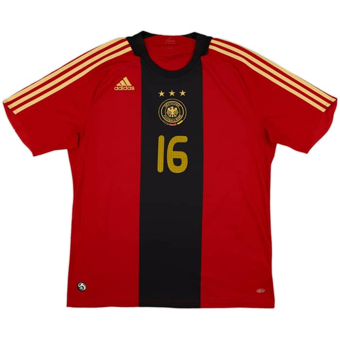 2008-09 Germany Away Shirt Lahm #16 - 8/10 - (L)