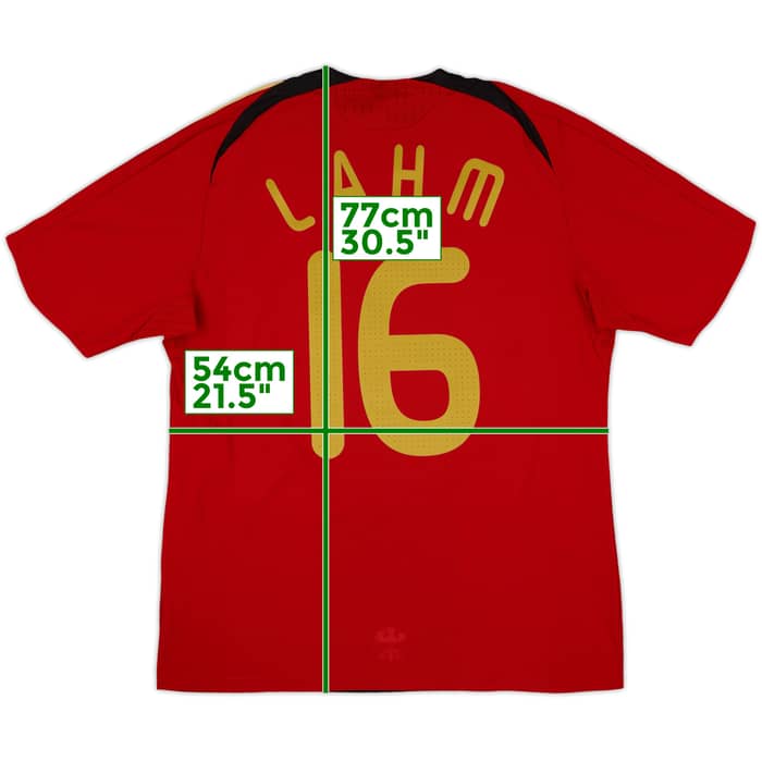 2008-09 Germany Away Shirt Lahm #16 - 8/10 - (L)