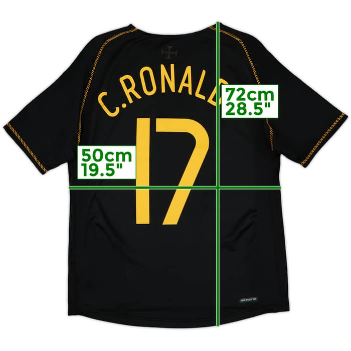 2006-07 Portugal Away Shirt C.Ronaldo #17 - 8/10 - (S)