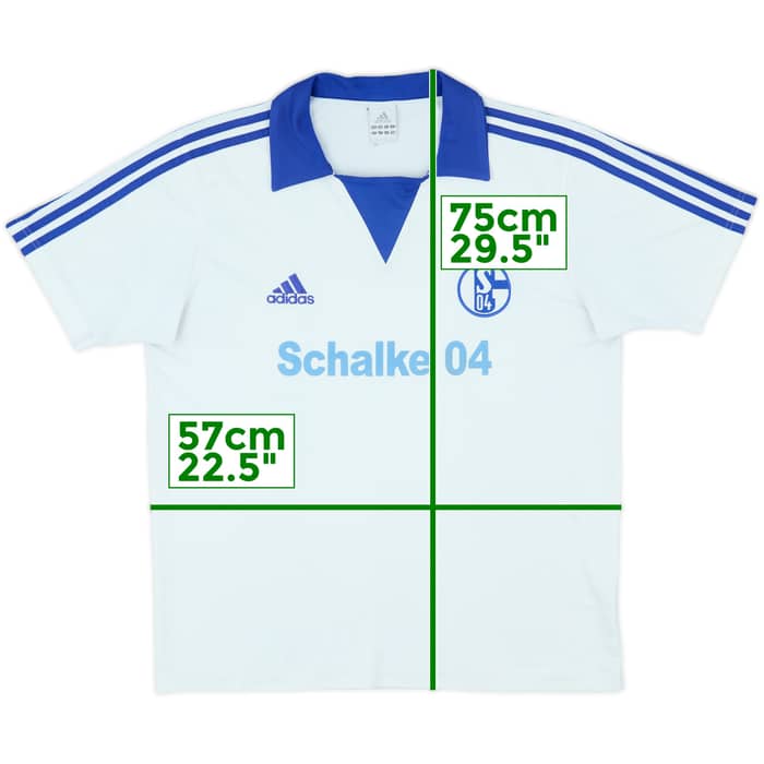 2006-07 Schalke adidas Training Shirt - 7/10 - (L)