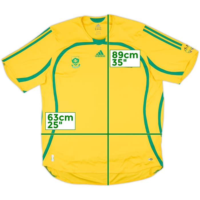 2006-09 South Africa Home Shirt - 9/10 - (XXL)