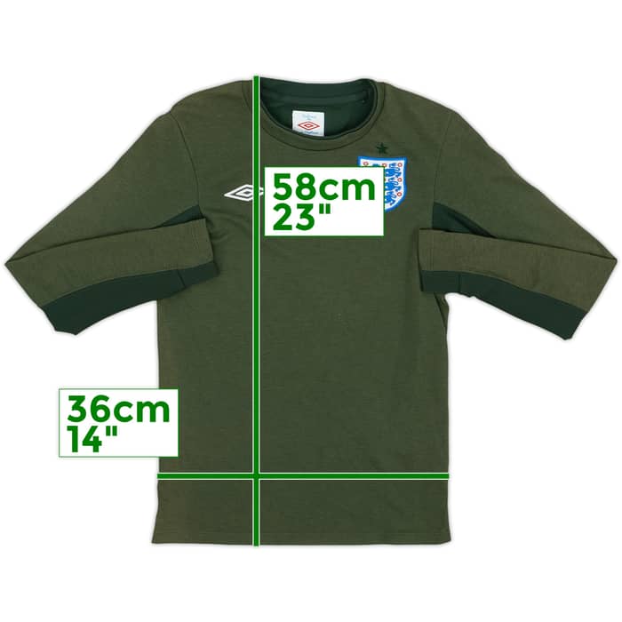 2010-11 England GK Shirt - 7/10 - (M.Boys)