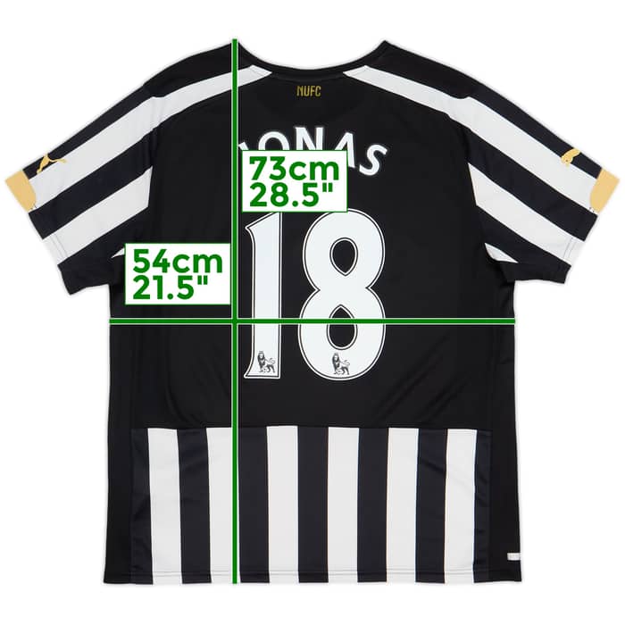 2014-15 Newcastle Camiseta Local Jonas #18 - 5/10 - (M)