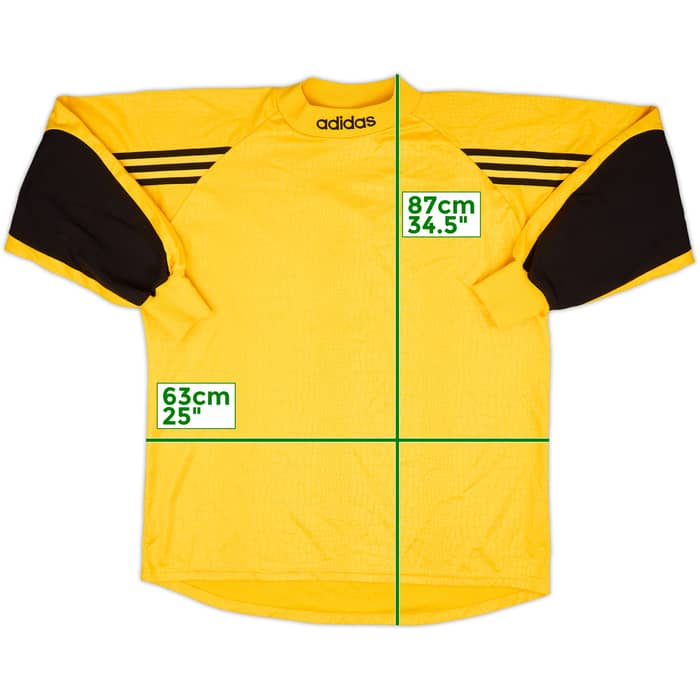 1990s adidas Template GK Shirt #1 - 9/10 - (XL)