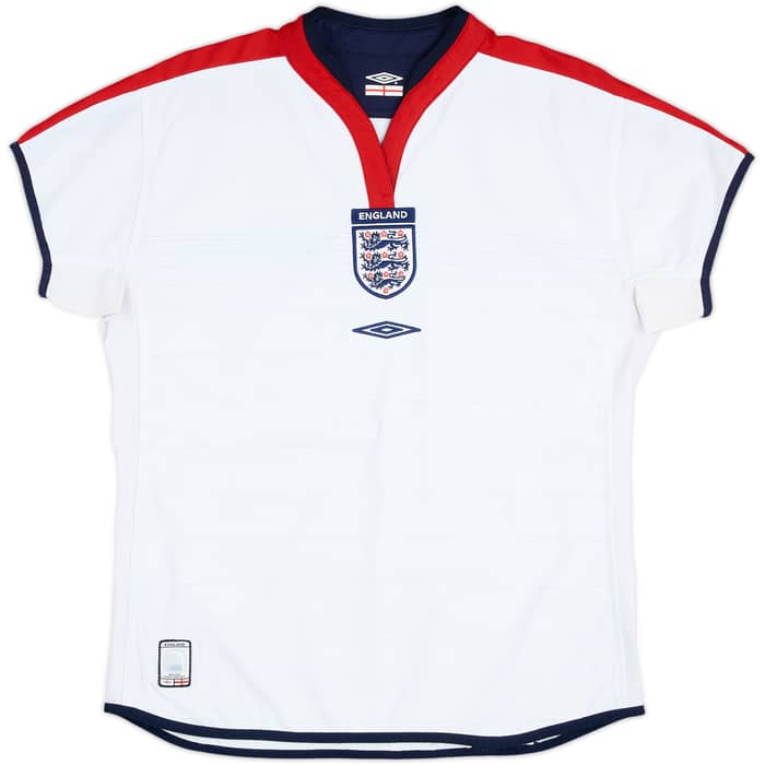 2003-05 England Home Shirt - 9/10 - (Women's M)