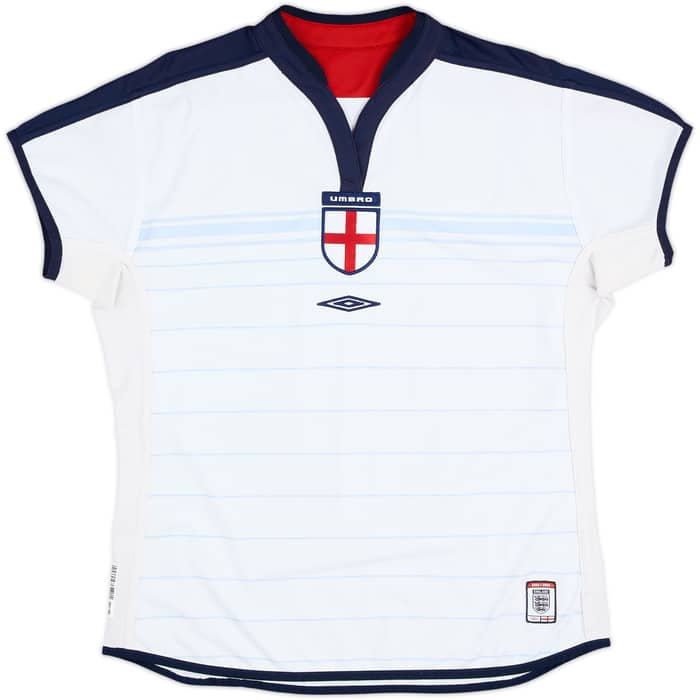 2003-05 England Home Shirt - 9/10 - (Women's M)