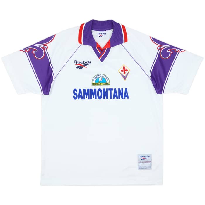 Camiseta de visitante de la Fiorentina 1995-96 - 10/10 - (XL)