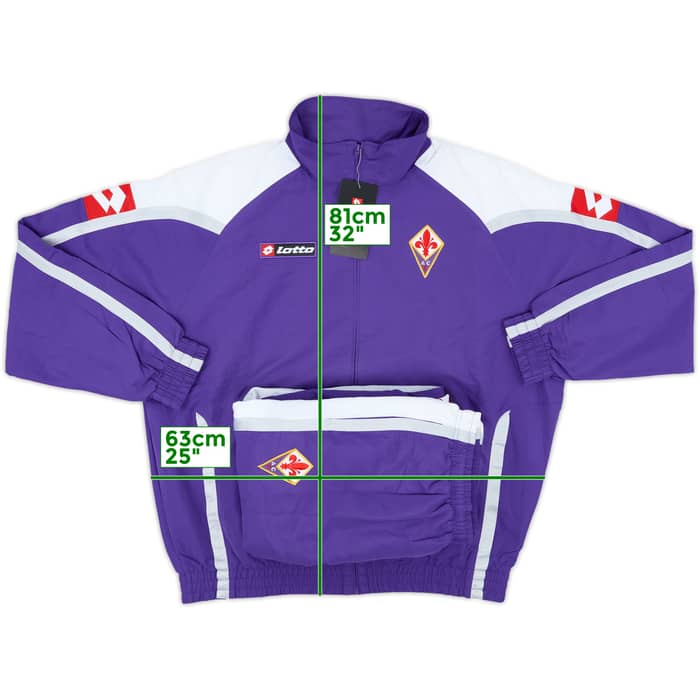 2005-06 Fiorentina Lotto Tracksuit (XXL)