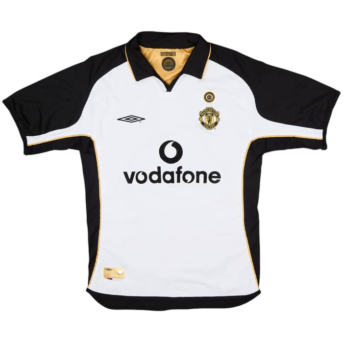 2001-02 Manchester United Centenary Away/Third Shirt Keane #16 - 8/10 - (M)