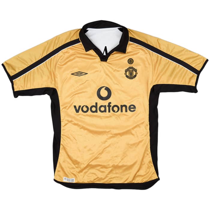 2001-02 Manchester United Centenary Away/Third Shirt Keane #16 - 8/10 - (M)